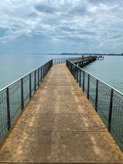 pier in the sea