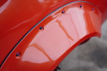 Race car's front fender design 