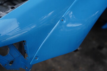 Race car's front fender design 