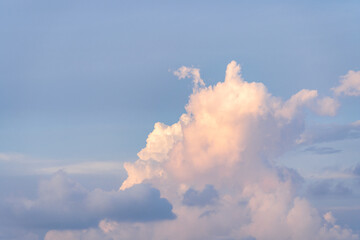 夏の空　積乱雲　入道雲