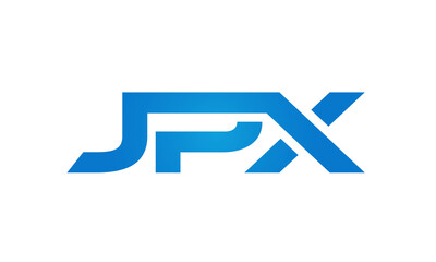 Connected JPX Letters logo Design Linked Chain logo Concept

