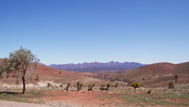 Flinders Rangers view from Hucks Lookout 002