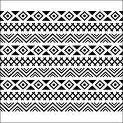Polynesian Maori aztec tribal seamless pattern. Background for fabric, wallpaper, card template, wrapping paper, carpet, textile, cover. ethnic tattoo style pattern
