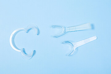 set of several Retractor Dental lip retractor Access to the oral cavity. Wide mouth opening for a...