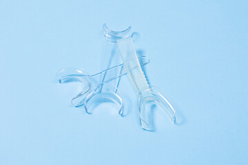 set of several Retractor Dental lip retractor Access to the oral cavity. Wide mouth opening for a...