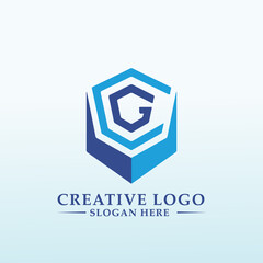 powerful logo for growing wealth management and insurance company CG
