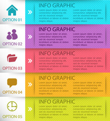 modern text box template, infographics banner 