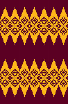 Traditional Inaul Tribal Pattern from the Philippines 2 (Maguindanao)