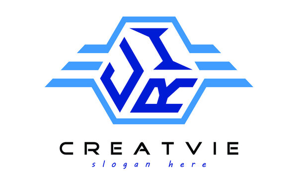 JIR three letter geometrical wings logo design vector template. wordmark logo | emblem logo | monogram logo | initial letter logo | typography logo | business logo | minimalist logo |