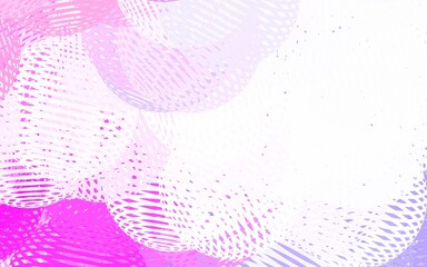 Light Purple, Pink vector texture with abstract forms.