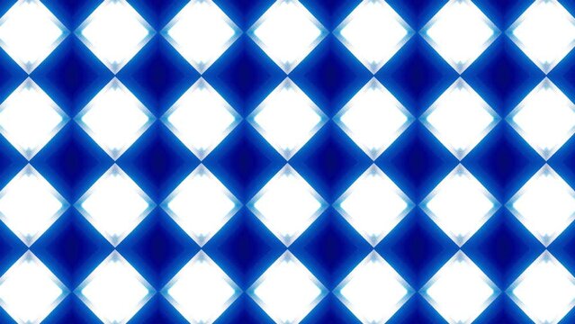 Blue and Purple Diamond Pattern Tile Lights
