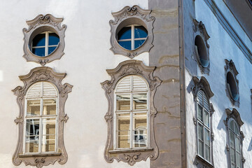the city of Salzburg, Austria