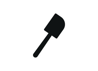 Kitchen spatula icon. Vector concept illustration for design.