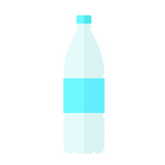 Drink more water. Only glass. The concept of no plastic and no waste. Various bottles, glass, flask. Hand drawn cute fashion vector illustration. All elements are insulated
