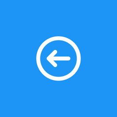 arrow indicates the direction. icon. vector design