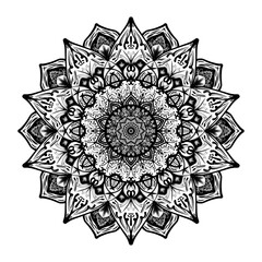 ornamental round lace ornament