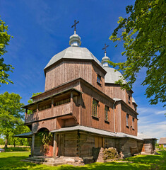 Greek-Catholic Church of the Immaculate Conception in Budynin, Lublin Voivodeship, Poland.