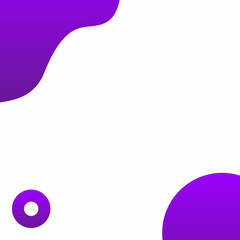 Bright purple abstract background. Soft gradient. Geometric shapes. Minimalist backdrop for graphic design, website, banner.