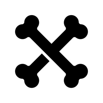 recommend clip art: Bones Icon Vector Symbol Design Illustration