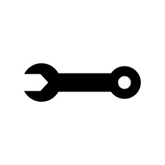 Wrench Icon Vector Symbol Design Illustration