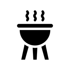 Grill Icon Vector Symbol Design Illustration