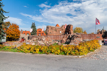 Ruins of catle in Torun, Kuyavian-Pomeranian Voivodeship, Poland © Darek Bednarek