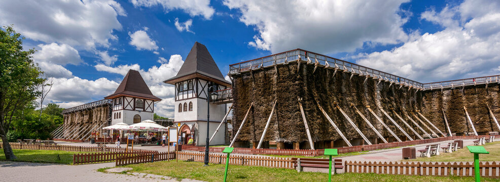 Graduation Tower in Solankowy Park. Inowroclaw, Kuyavian-Pomeranian Voivodeship, Poland.