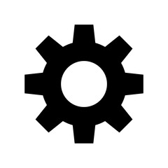 Settings Icon Vector Symbol Design Illustration