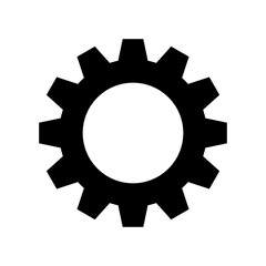 Settings Icon Vector Symbol Design Illustration