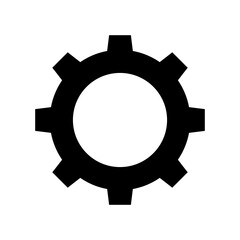 Settings Icon Vector Symbol Design Illustration