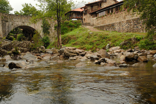 Barcena mayor en asturias.Espa&ntilde;a