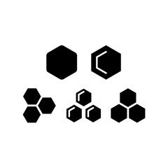 Chemistry Icon Set Vector Symbol Design Illustration