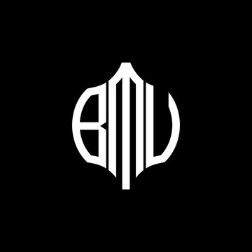 BMV letter logo. BMV best black background vector image. BMV Monogram logo design for entrepreneur and business.