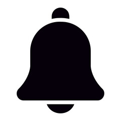 notification bell glyph icon