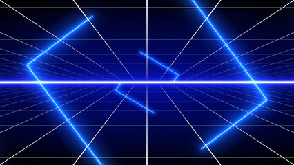 Vintage old style background 1980-1990 - 80s and 90s retro style - Retro computer or VHS effect