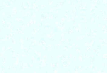 Light Green vector pattern with spheres.