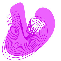 blobs and wavy lines