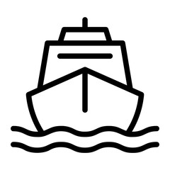 ship line icon