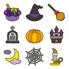 ホラー ハロウィン セット 線アリ