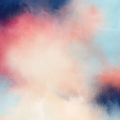 Beautiful watercolour background. Versatile artistic image for creative design projects: posters, banners, cards, magazines, covers, prints, wallpapers. Trendy art style.