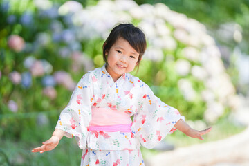 浴衣の少女