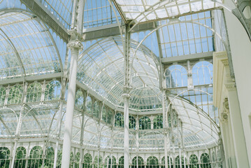 Crystal Palace in Madrid Retiro Park