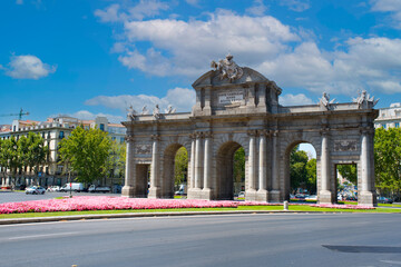 Fototapeta na wymiar Puerta de Alcala Madrid