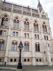 Fototapeta na wymiar Hungarian Parliament in Budapest, historical building