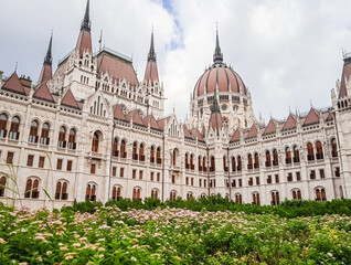 Hungarian Parliament in Budapest, historical building