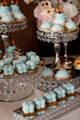  pink and white cake with strawberries and blueberries