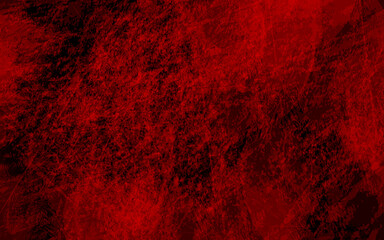 Abstract grunge texture black and red color background