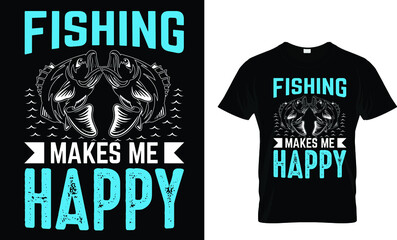 Fishing T-shirt  Design