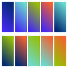 Soft color background. Modern screen vector design for mobile apps. Soft color abstract gradient