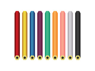back to school pencil drawing student vector element illustration diversity classroom kids colorful